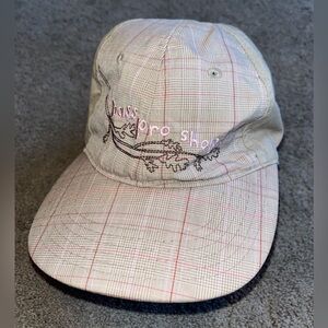 Bass Pro Shops Youth Plaid Beige Baseball Hat